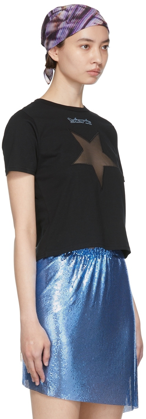 Marc Jacobs Heaven Black Cotton T-Shirt