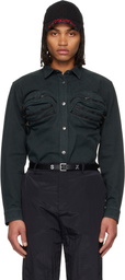 Martine Rose Green Bumbag Shirt