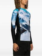 Perfect Moment Blue Landscape-Print Top