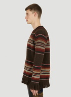 Serape Sweater in Brown