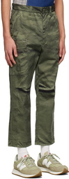 Junya Watanabe Khaki Nylon Trousers