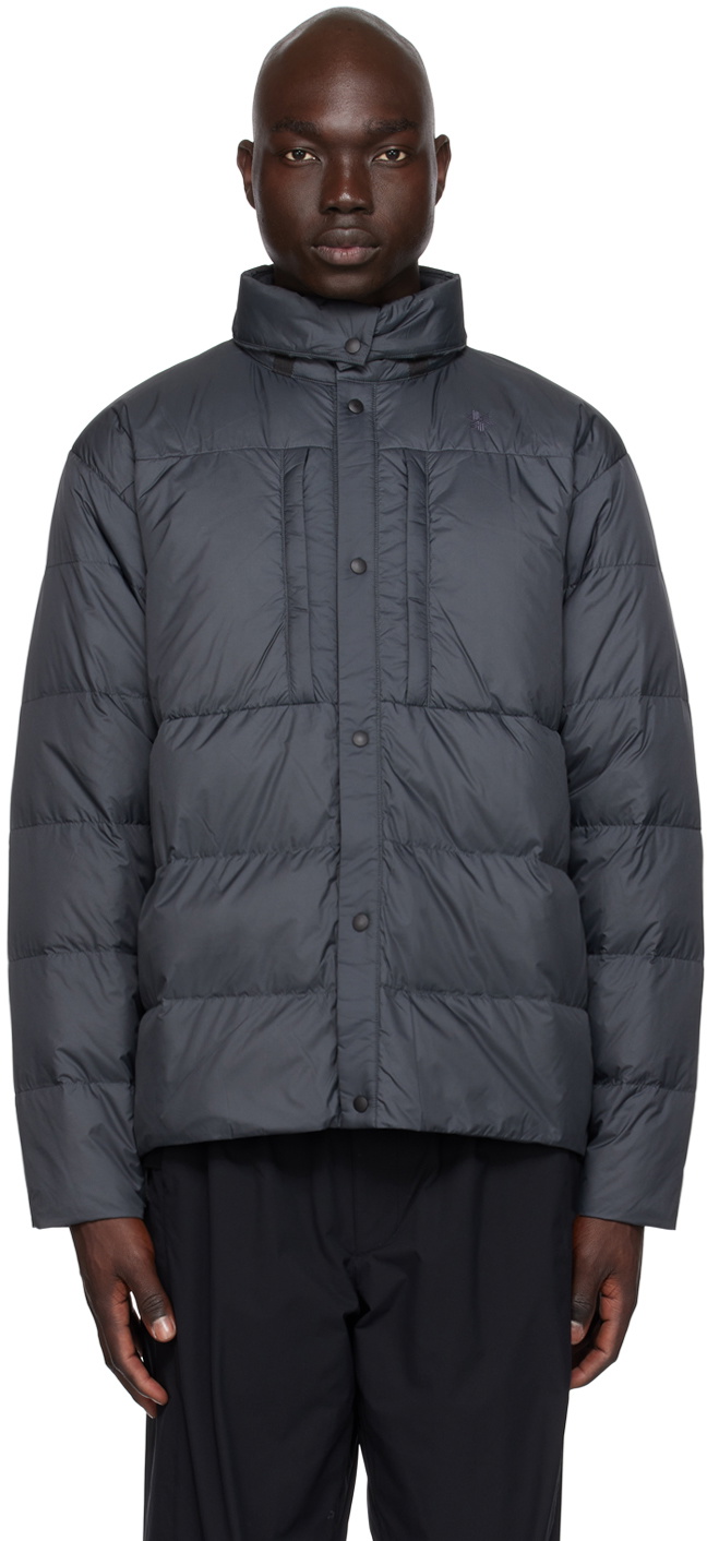 Goldwin Gray Windproof Down Jacket Goldwin