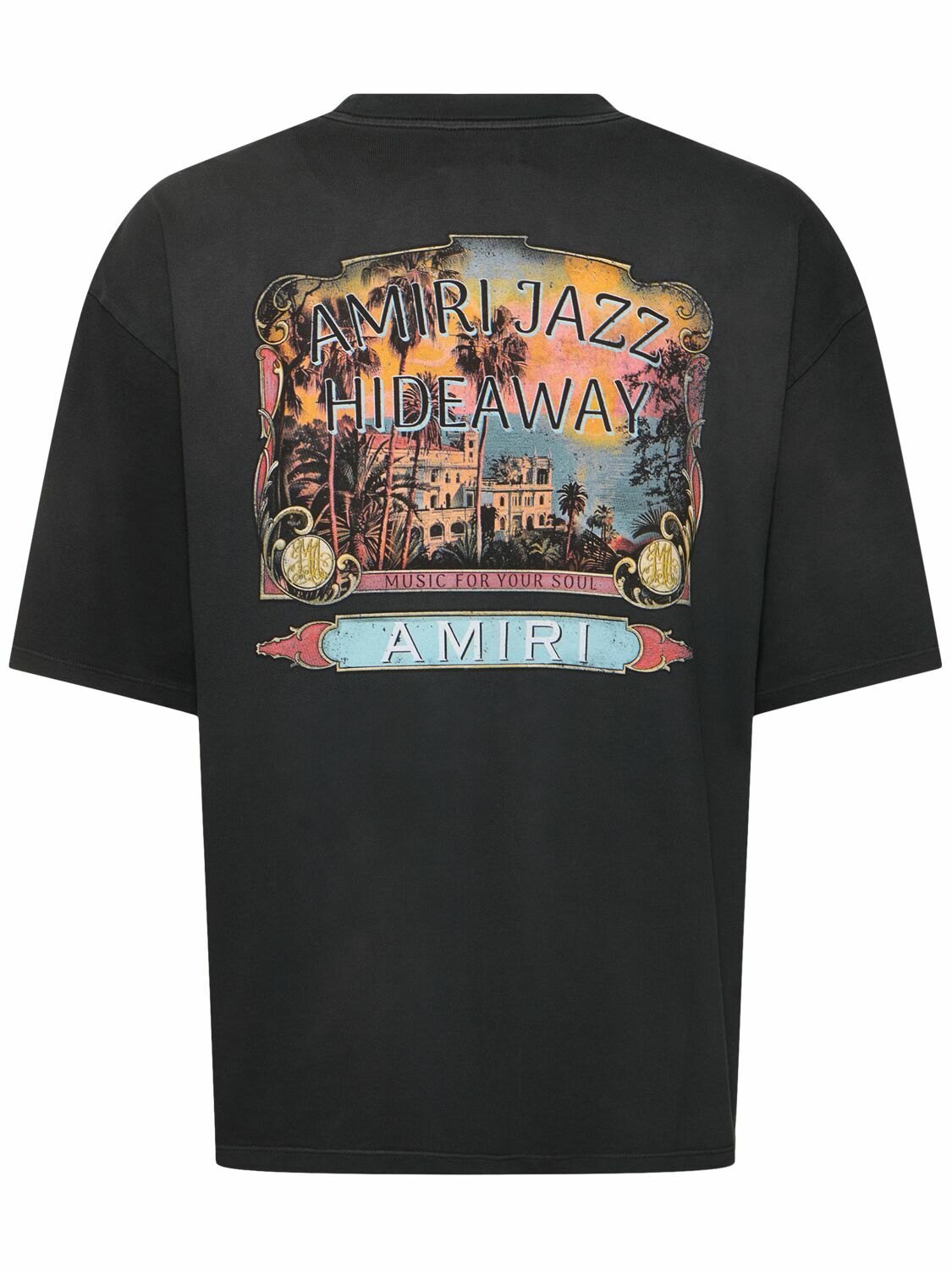 Tシャツ・カットソー Amiri Amiri Jazz Hide T-Shirt AMIRI - Amiri Jazz Hide t-shirt | Leam Roma - Luxury