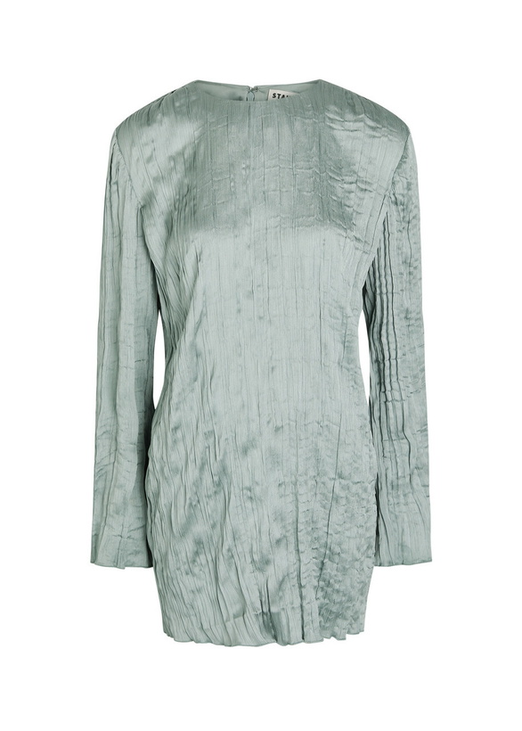 Staud Black Stern Minidress Staud