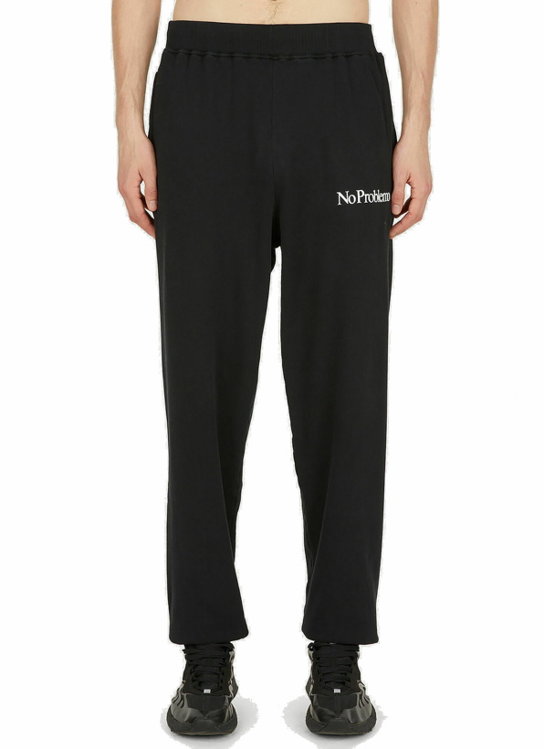 Photo: No Problemo Track Pants in Black