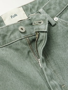 Folk - Barrel-Leg Jeans - Green