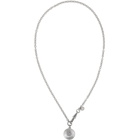 A.P.C. Silver Mathys Necklace