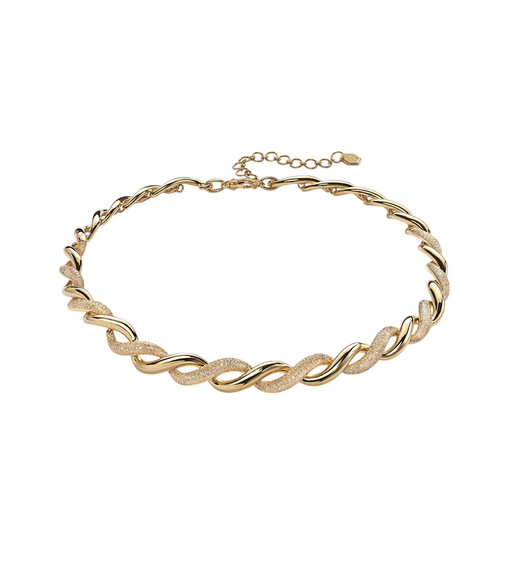Photo: Shay Jewelry 18kt gold (750/1000) necklace with diamonds