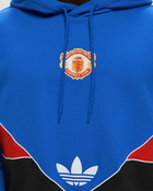 Adidas Manchester United Hoodie Blue - Mens - Hoodies