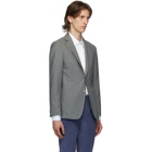 Boss Grey Wool Nolvay Blazer