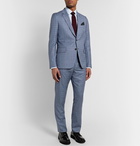 Paul Smith - Soho Slim-Fit Prince of Wales Checked Wool Suit Jacket - Blue