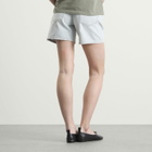 Anine Bing Women's Delaney Shorts in Washed Blue