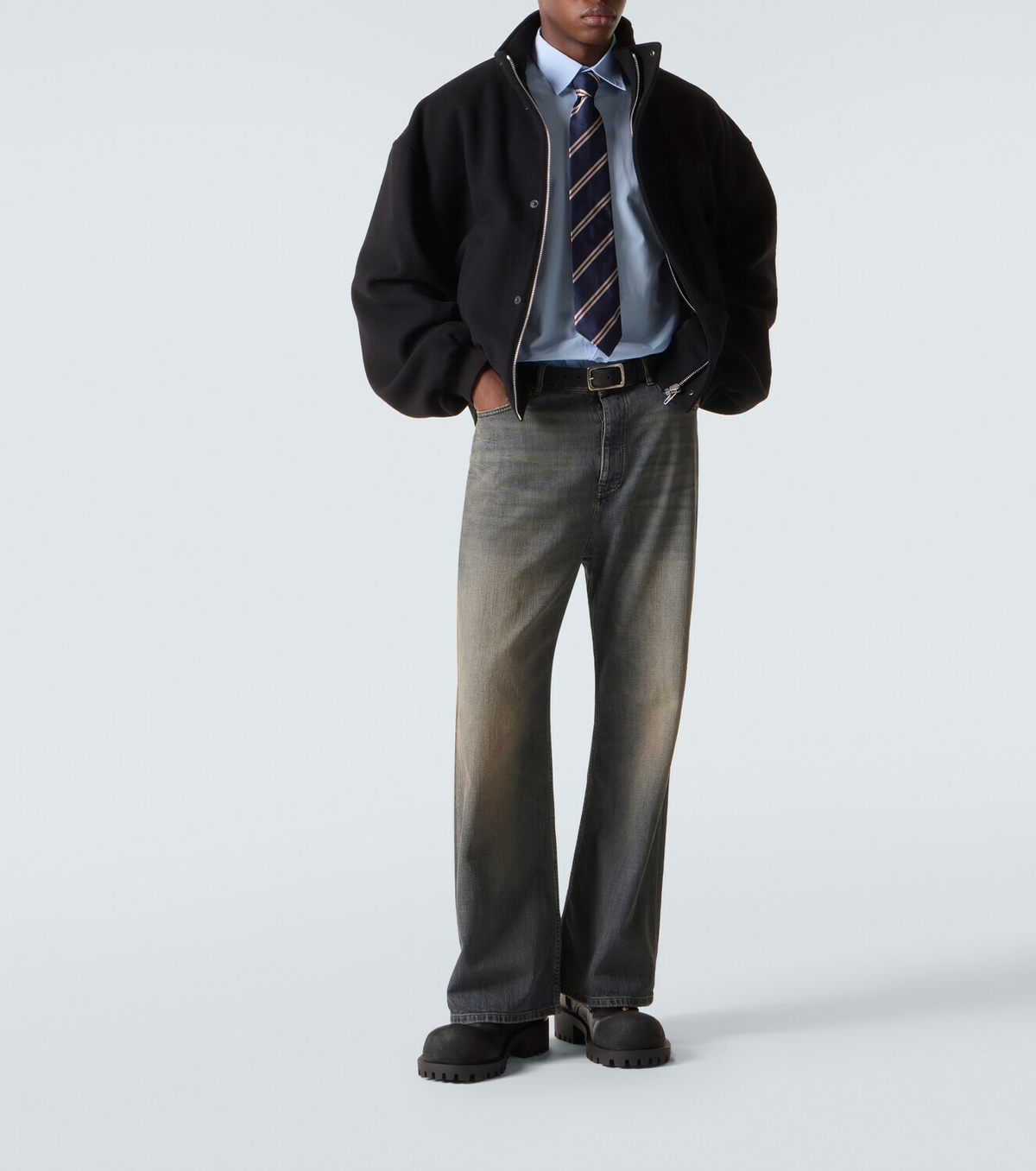 Balenciaga Wool blouson jacket Balenciaga