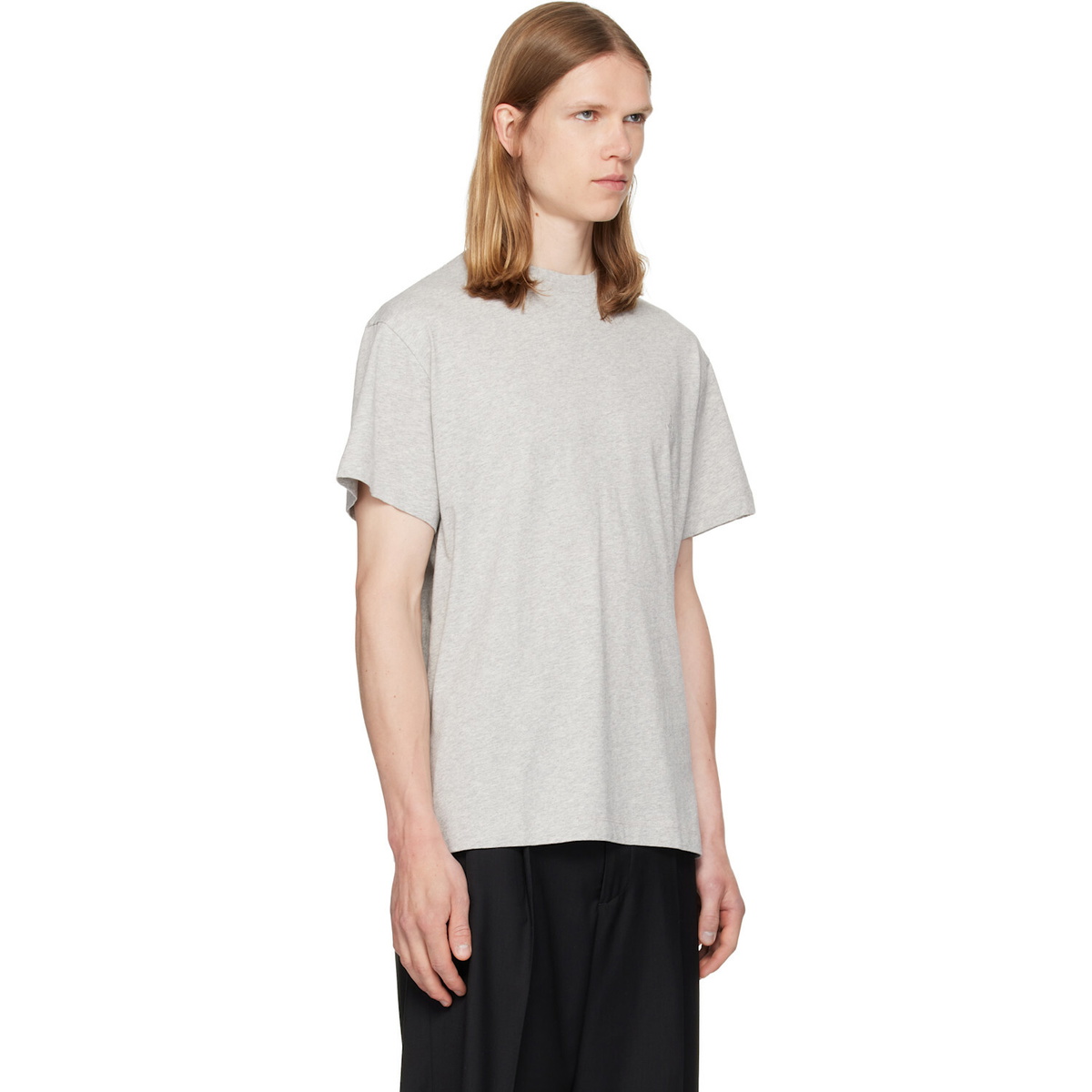 Jil Sander Three-Pack Multicolor Crew-Neck T-shirts