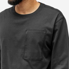 AFFXWRKS Men's Long Sleeve Standardised Pocked T-Shirt in Black