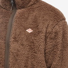 Danton Men's High Pile Fleece Jacket in Mocha