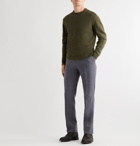 Kingsman - Shetland Wool Sweater - Green