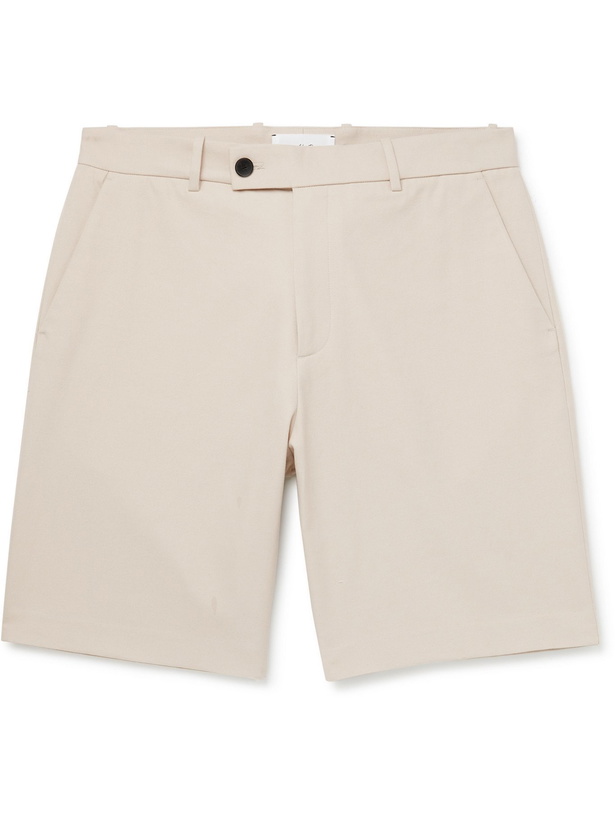 Photo: MR P. - Cotton and Cashmere-Blend Shorts - White - UK/US 28