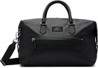 Polo Ralph Lauren Black Smooth Leather Duffle Bag