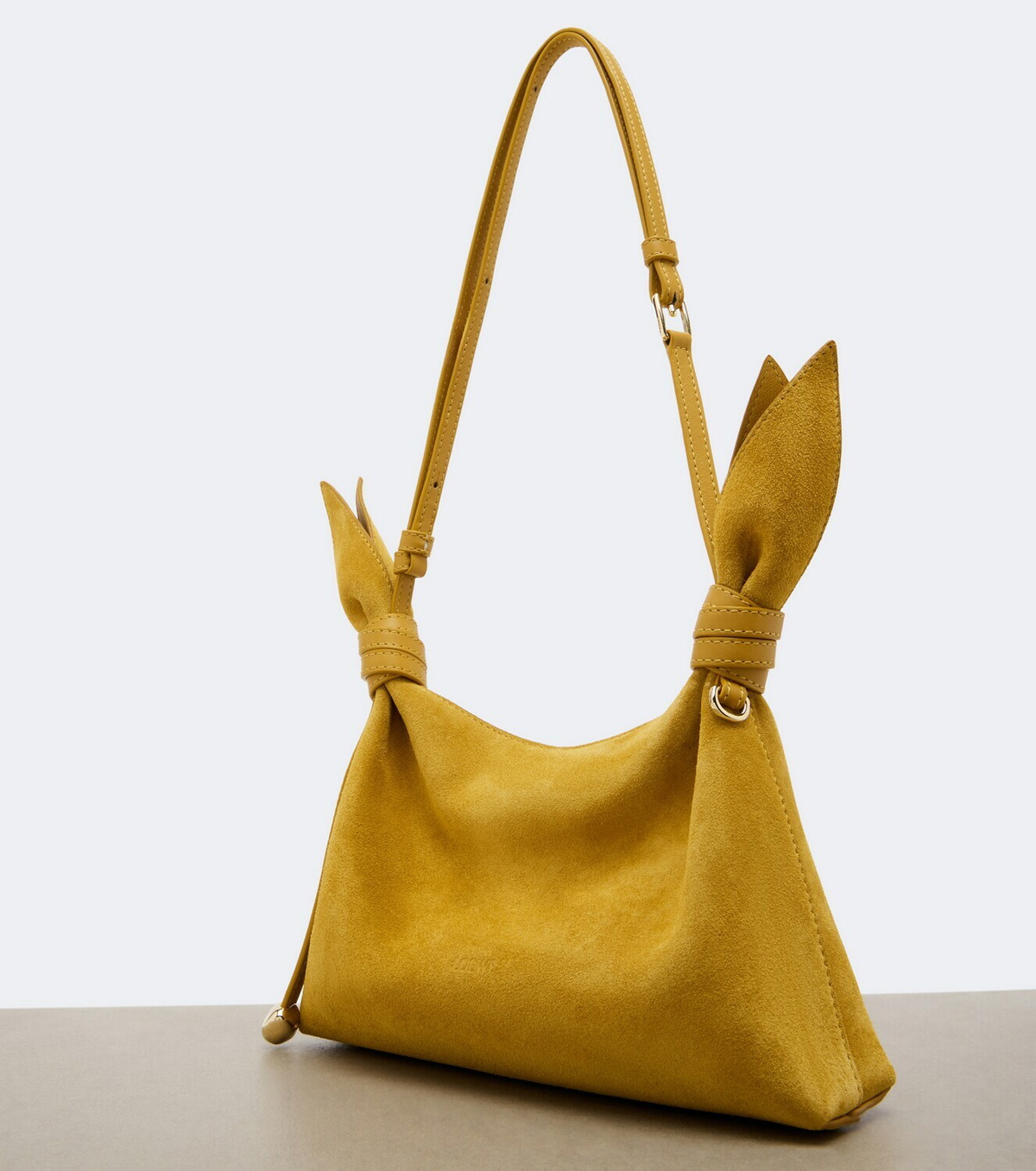 Loewe Scarf Mini suede shoulder bag