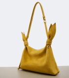 Loewe Scarf Mini suede shoulder bag