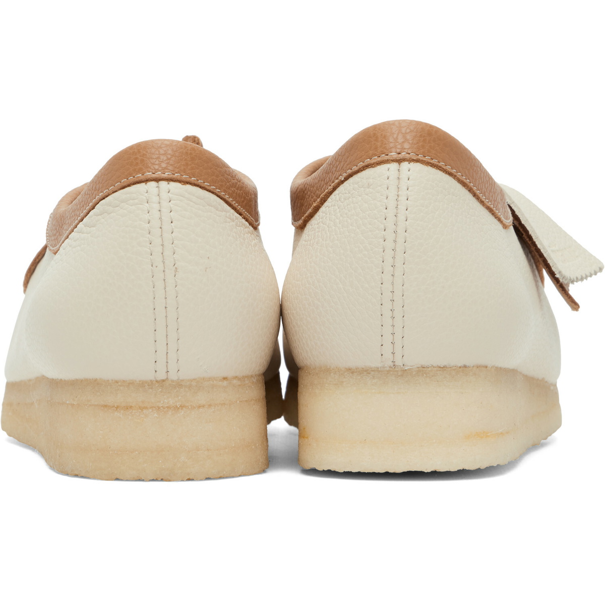 Clarks Originals White Wallabee Derbys