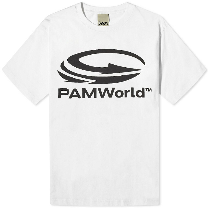 Photo: P.A.M. Men's Logo T-Shirt in White
