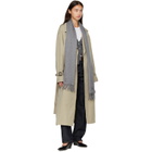 Max Mara Gray Dalia Scarf