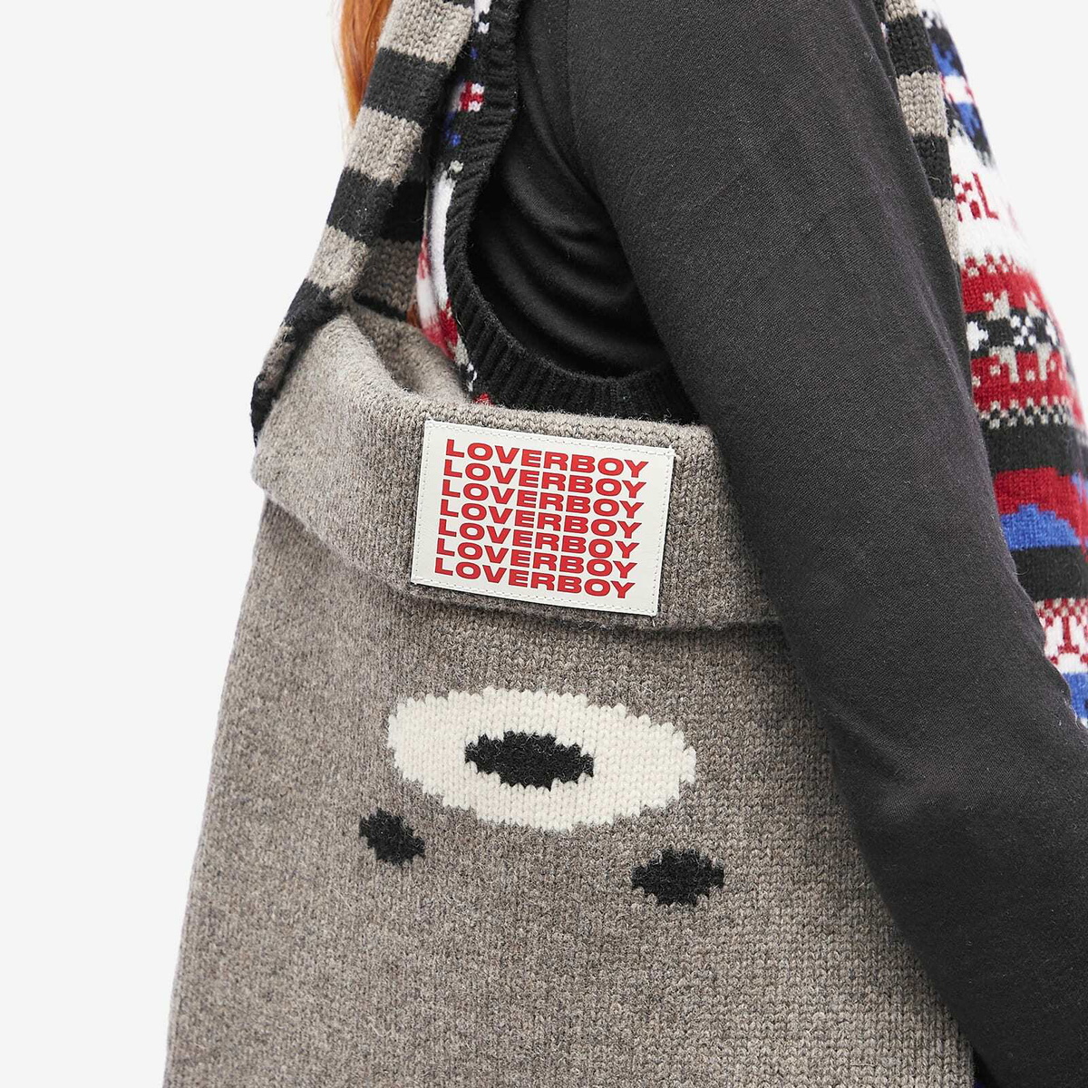 Charles Jeffrey Women's Knitted Mini Bag in Racoon