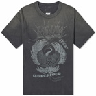 Visvim Men's Jumbo World Tour Crash T-Shirt in Black