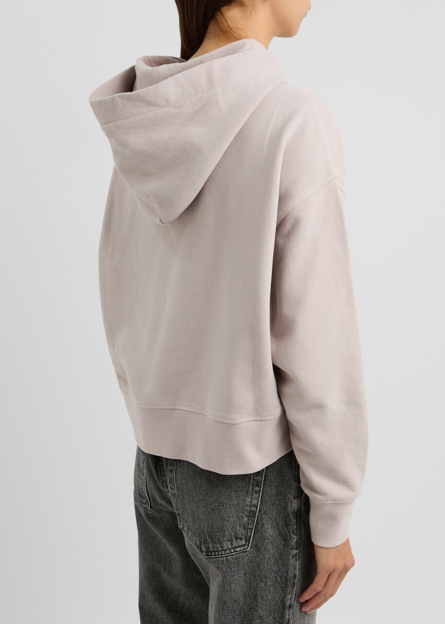 Canada Goose Muskoka Hooded Cotton Sweatshirt Light Pink