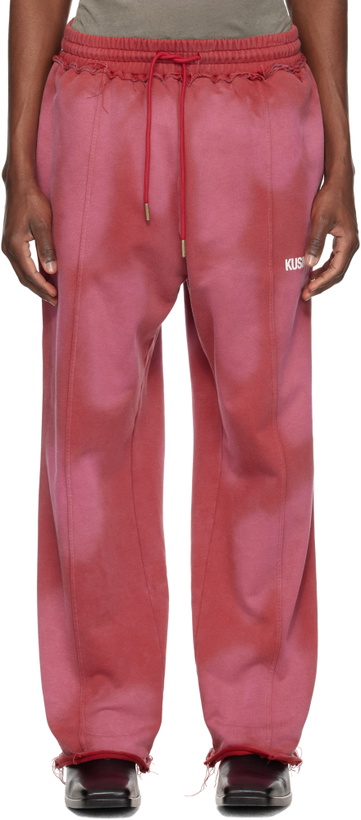 Photo: KUSIKOHC Red Dyed Sweatpants