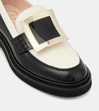 Roger Vivier Viv' Rangers patent leather loafers