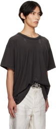 ALEXANDER DIGENOVA Gray Bleach T-shirt