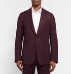 Paul Smith - Burgundy Slim-Fit Wool and Cashmere-Blend Suit Jacket - Men - Burgundy