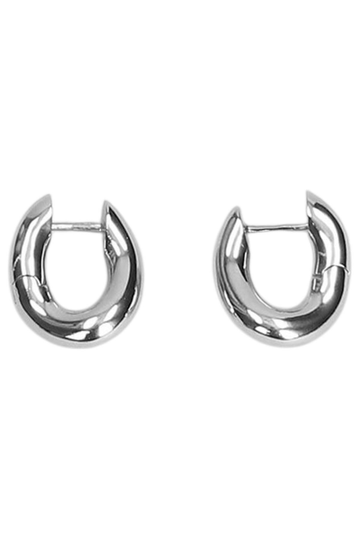 【Balenciaga】 Minnie XL心臓イヤリング Minnie XL heart earrings in gold - Balenciaga | Mytheresa