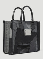 Dolce & Gabbana Small Patchwork Denim Tote Bag