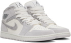 Nike Jordan Gray Air Jordan 1 Mid SE Sneakers
