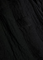 Lisa Marie Fernandez Hooded Linen-blend Beach Poncho Black