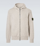 Stone Island Compass cotton zip-up hoodie