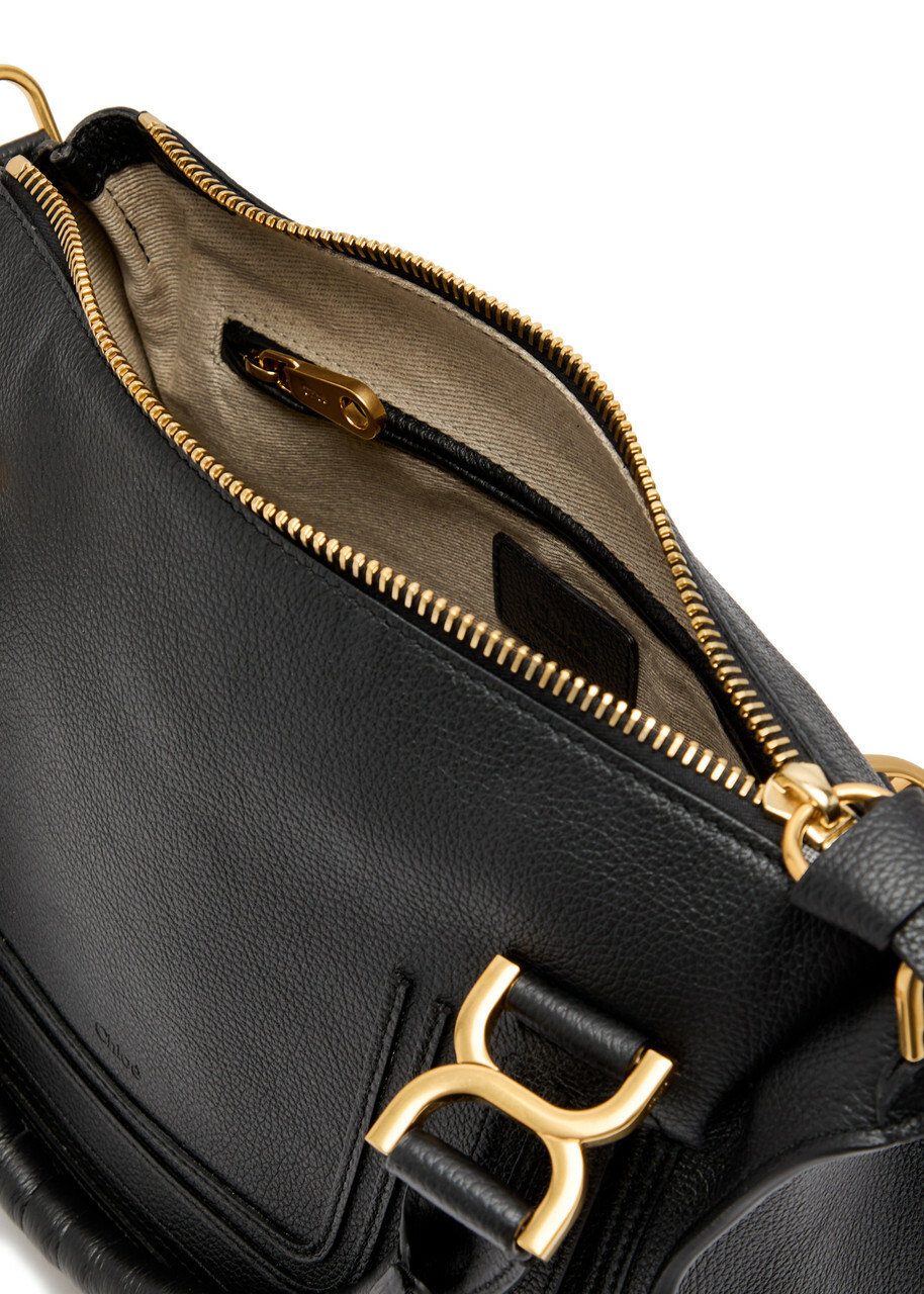 Chloe Marcie Medium Grained Leather Tote bag - Black - One Size