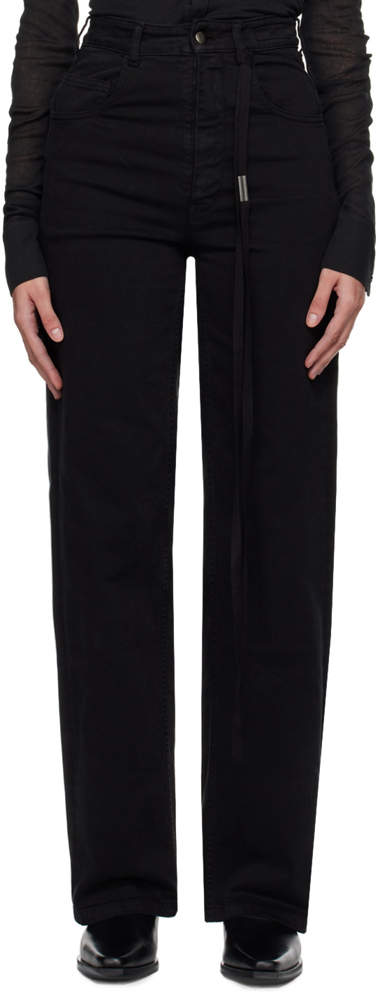 Ann Demeulemeester Black Claire Jeans Ann Demeulemeester