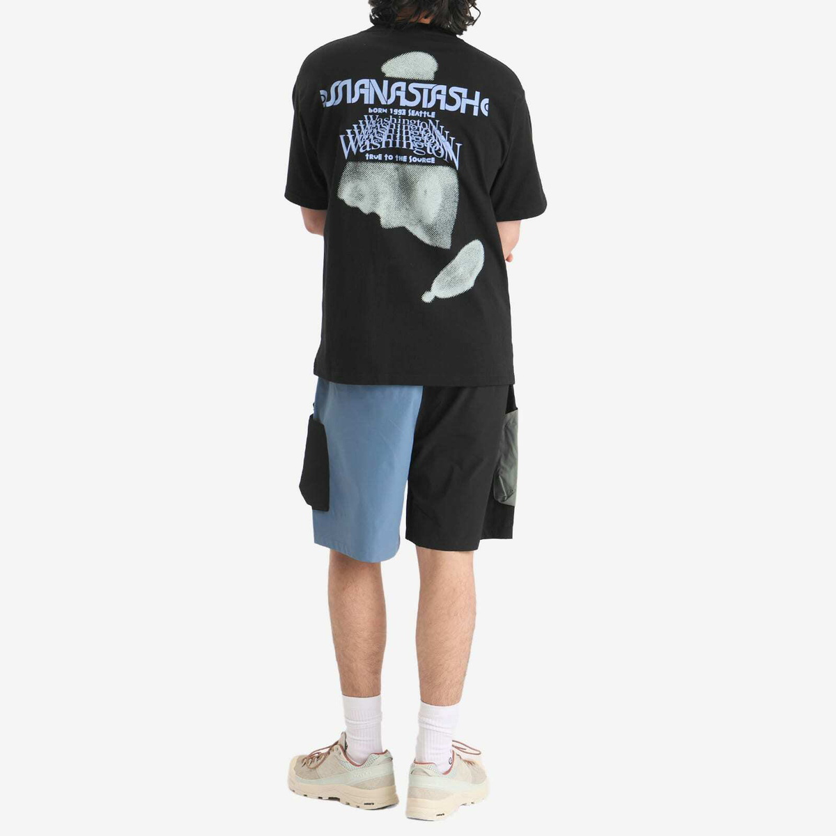 Manastash Men's Citee Timescape T-Shirt in Black
