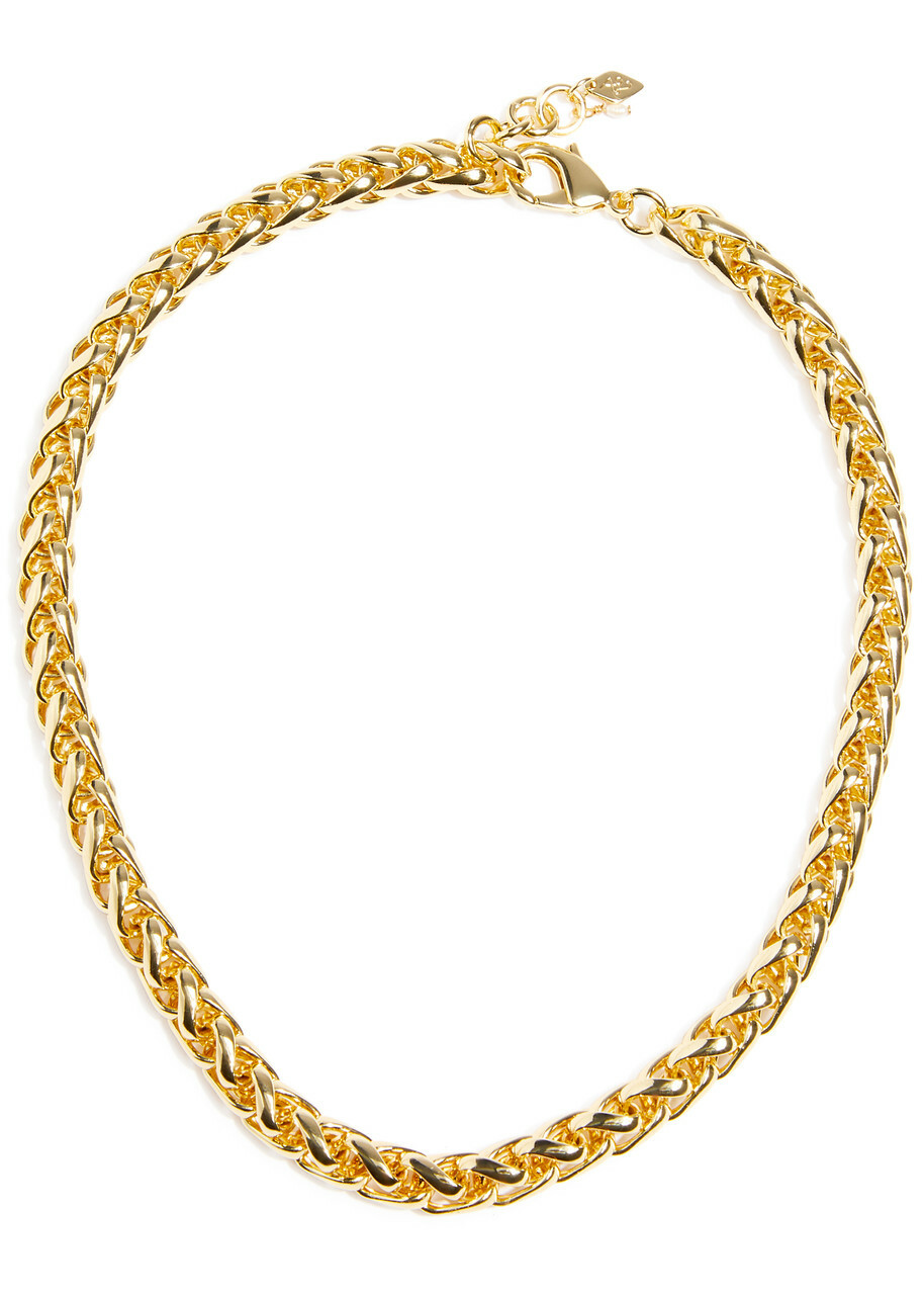 Anni LU Liquid Gold Gold-plated Chain Necklace - One Size