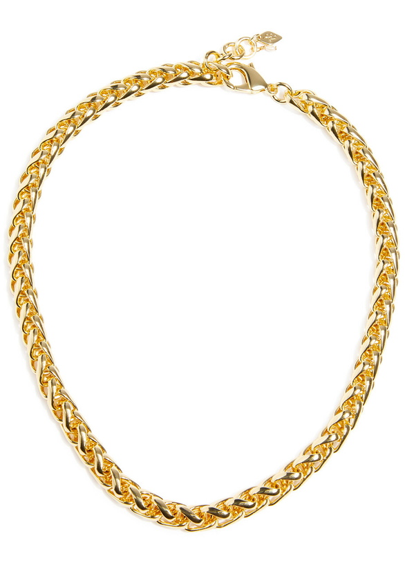 Photo: Anni LU Liquid Gold Gold-plated Chain Necklace - One Size