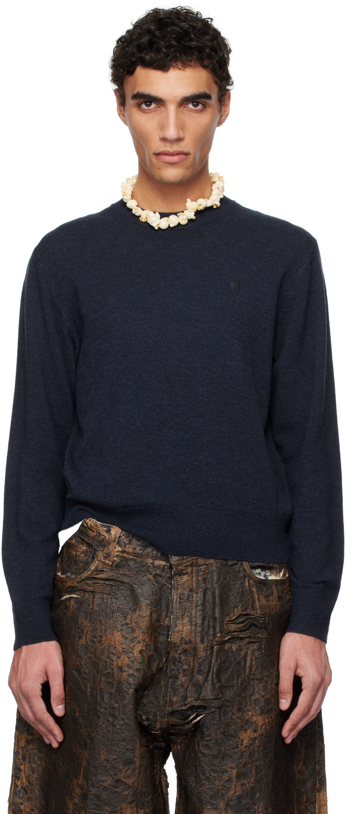 Acne Studios Yak-Wool Crewneck Jumper (FA-UX-KNIT000130) main image 0