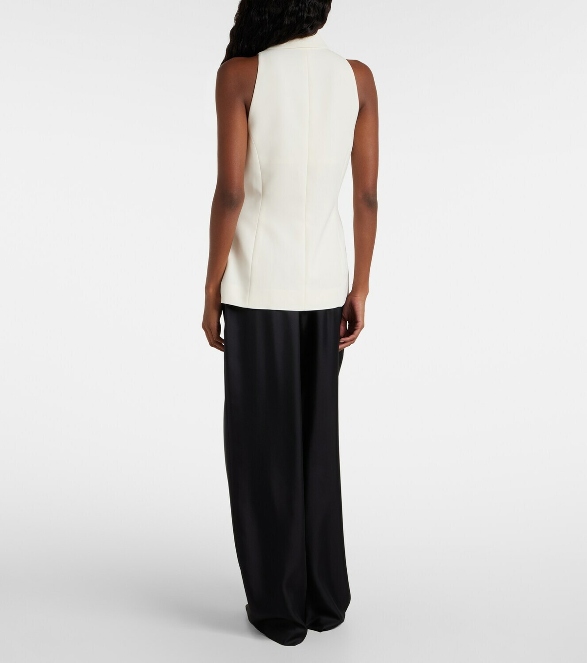 The Sei Crêpe vest