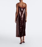 Adriana Degreas Sequined midi dress