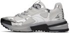 Givenchy Grey & Silver GIV 1 TR Sneakers