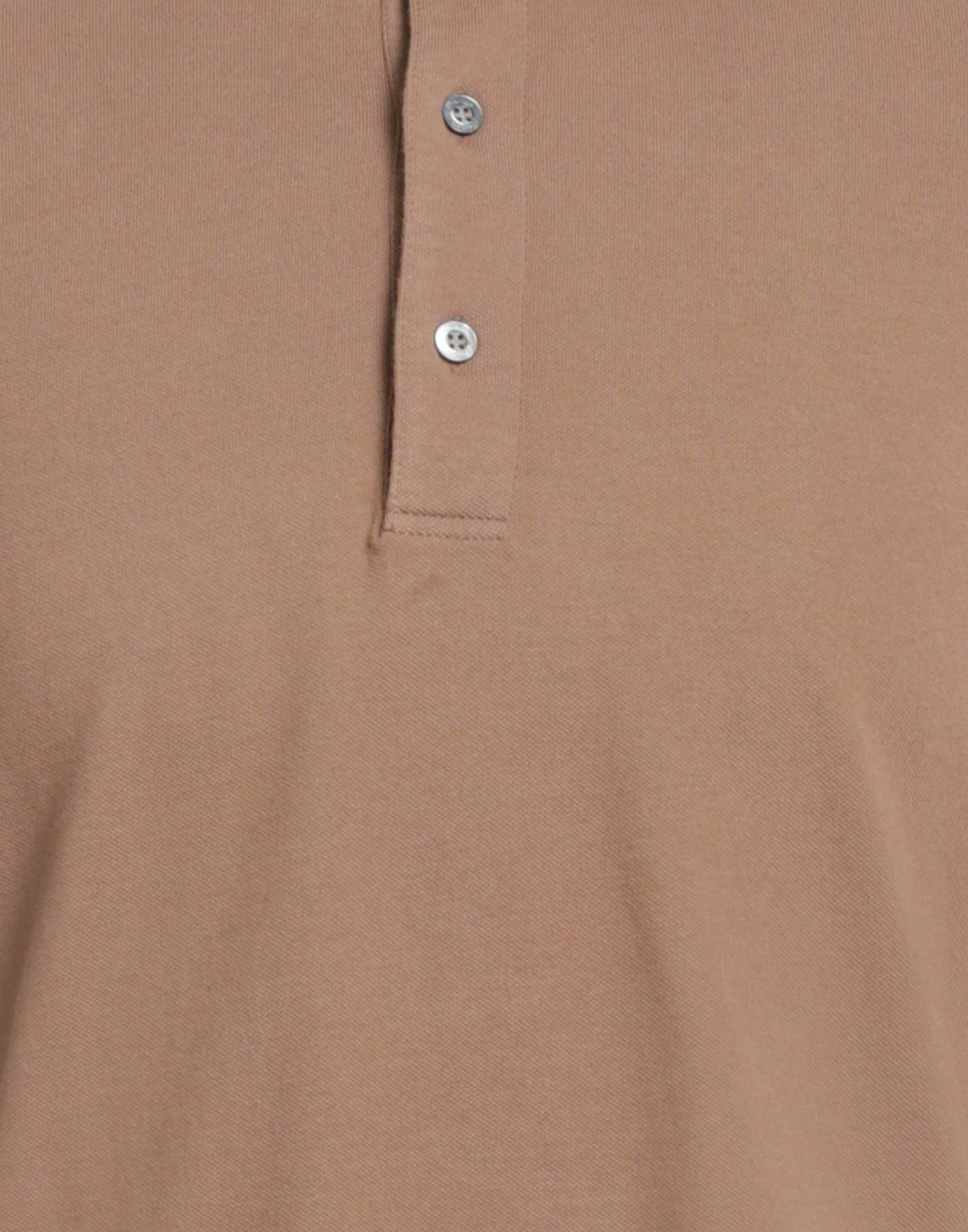 Drumohr Mens Polo shirt in Camel